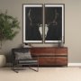 69734 - Hemlock 69L x 18W x 30H Brown Wood Sideboard 