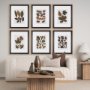 10683 - Autumnal Leaves IV by Vision Studio a Framed Art Print Matted under Glass