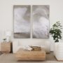 102574-FL - Sandy Waves III by Mercana Studio a Hand Embellished Textured Framed Canvas