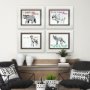 10304 - Bison by Marie, Natasha a Framed Art Print Matted under Glass