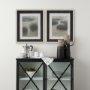15654 - Water Grasses (Set of 2) by Mercana Studio a Hand Embellished Framed Art Print Matted under Glass