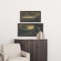 15705 - Dawns Light (Set of 2) by Mercana Studio a Hand Embellished Framed Art Print
