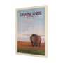 15836 - Grasslands GO (L) by Mercana Studio a Hand Embellished Decograph Framed Art Print