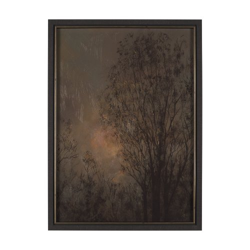 15840 - Nights Sky III by Mercana Studio a Hand Embellished Decograph Framed Art Print