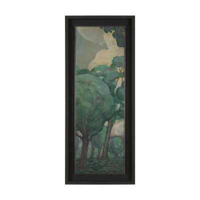 15846 - Majestic Garden I by Mercana Studio a Hand Embellished Framed Art Print under Glass