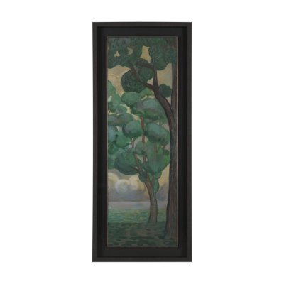 15847 - Majestic Garden II by Mercana Studio a Hand Embellished Framed Art Print under Glass