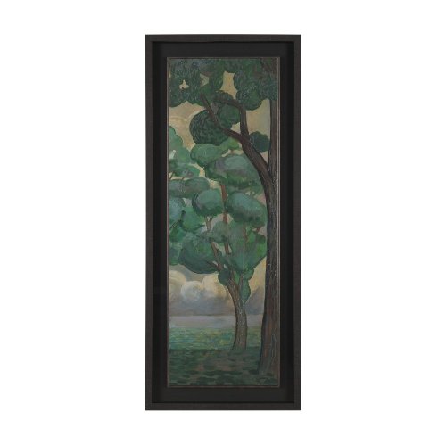 15847 - Majestic Garden II by Mercana Studio a Hand Embellished Framed Art Print under Glass