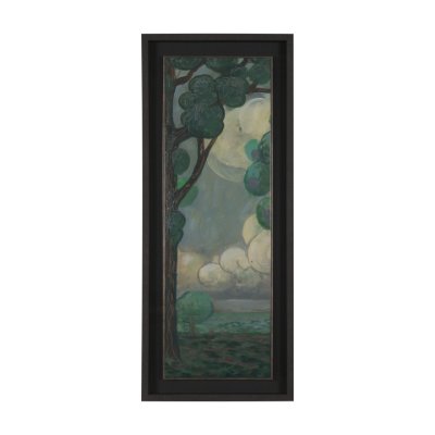 15848 - Majestic Garden III by Mercana Studio a Hand Embellished Framed Art Print under Glass