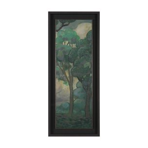 Majestic Garden IV by Mercana Studio a Hand Embellished Framed Art Print under Glass
