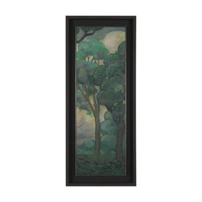 15849 - Majestic Garden IV by Mercana Studio a Hand Embellished Framed Art Print under Glass