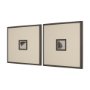 15850 - Autonomous (Set of 2) by Ira Havuka a Hand Embellished Framed Art Print Matted under Glass
