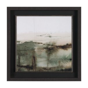 Watercolor Dreamscape II by Mercana Studio a Hand Embellished Framed Watercolor Art Print under Glas