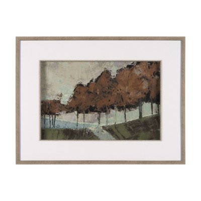 15867 - Gilded Grove by Mercana Studio Textured Framed Artwork Matted under Glass