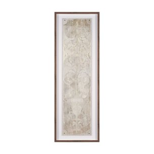 Panel Etching II by Mercana Studio a Hand Embellished Framed Art Print under Glass