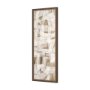 102714-FS - Neutral Forms I by Hannah Dawson Hand-Embellished Textured Framed Canvas Artwork