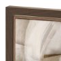 102714-FS - Neutral Forms I by Hannah Dawson Hand-Embellished Textured Framed Canvas Artwork