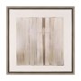 102716-FS - Glazed Echoes White I by Cartissi Hand-Embellished Textured Framed Canvas Artwork