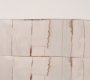 102716-FS - Glazed Echoes White I by Cartissi Hand-Embellished Textured Framed Canvas Artwork
