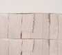 102717-FS - Glazed Echoes White II by Cartissi Hand-Embellished Textured Framed Canvas Artwork