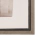 102718-FS - Glazed Echoes White III by Cartissi Hand-Embellished Textured Framed Canvas Artwork