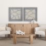 15008 - Fragment I by Studio M a handmade Original Framed Artwork under Glass