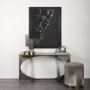 102417-FCO - Shoreline by Studio M a handmade Original Framed Canvas 3D Textured Artwork