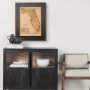 12049 - Vintage Florida Map by Mercana Studio a Hand Embellished Textured Framed Art Print