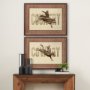 10274 - Country by THE Studio a Framed Art Print Matted under Glass