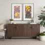 10365 - Anemone & Coral II by Jennifer Goldberger a Framed Art Print Matted under Glass