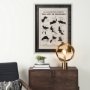 12518 - The Art of Shadows X by Mercana Studio Hand Embellished Textured Framed Art Print Matted under Glass