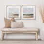 12558 - Wattwanderung I by Emma Scarvey a Framed Art Print Matted under Glass