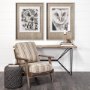 12654 - Charcoal Owl II by Jennifer Paxton Parker a Framed Art Print Matted under Glass