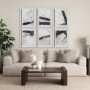 12812 - Directions II by Mercana Studio a Hand Embellished Textured Framed Art Print Matted under Glass