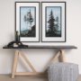 13482 - Guardian II by Jonathan Klassen a Hand Embellished Textured Framed Art Print Matted under Glass