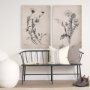 102451-S - Chamomile Drawing I by Mercana Studio a Hand Embellished Textured Canvas