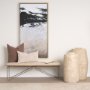 102485-FL - Black Strokes I by Mercana Studio a Hand Embellished Textured Framed Canvas