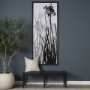 102586-FL - Floral Silhouette I by Mercana Studio a Hand Embellished Textured Framed Canvas