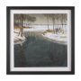 15859 - Winter Shadow by Mercana Studio Hand Embelished Framed Artwork Matted under Glass