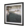 15859 - Winter Shadow by Mercana Studio Hand Embelished Framed Artwork Matted under Glass
