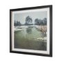 15860 - Winter Sky by Mercana Studio Hand Embelished Framed Artwork Matted under Glass