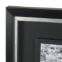15868 - Arc de Triomphe- by Richard Silver Textured  Framed Art Print Matted under Glass