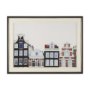 15876 - Beautiful Buildings by Irene Sucocki Framed Art Print Matted under Glass