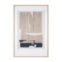 15878 - Deep Golden Brown I by Cartissi Textured  Framed Artwork Matted under Glass