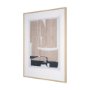 15878 - Deep Golden Brown I by Cartissi Textured  Framed Artwork Matted under Glass