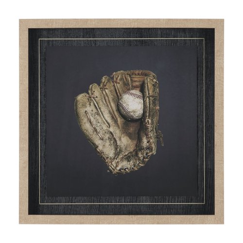 15887 - Double Play V by Mercana Studio Textured  Framed Art Print Matted under Glass