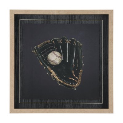 15889 - Double Play VII by Mercana Studio Textured  Framed Art Print Matted under Glass