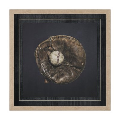 15890 - Double Play VIII by Mercana Studio Textured  Framed Art Print Matted under Glass