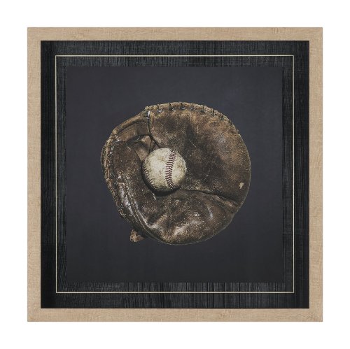 15890 - Double Play VIII by Mercana Studio Textured  Framed Art Print Matted under Glass