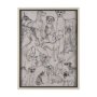 15891 - Dog Sketches II by Mercana Studio Hand Embelished  Framed Artwork Matted under Glass