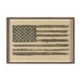 15934 - Stars & Stripes by Mercana Studio Hand Embelished Textured  Framed Artwork Matted under Glass
